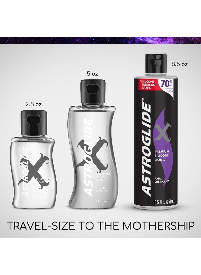 ASTROGLIDE X, Premium Waterproof Silicone Personal Lubricant, 5 oz. - Image 4